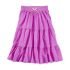 Tiered neon maxi skirt